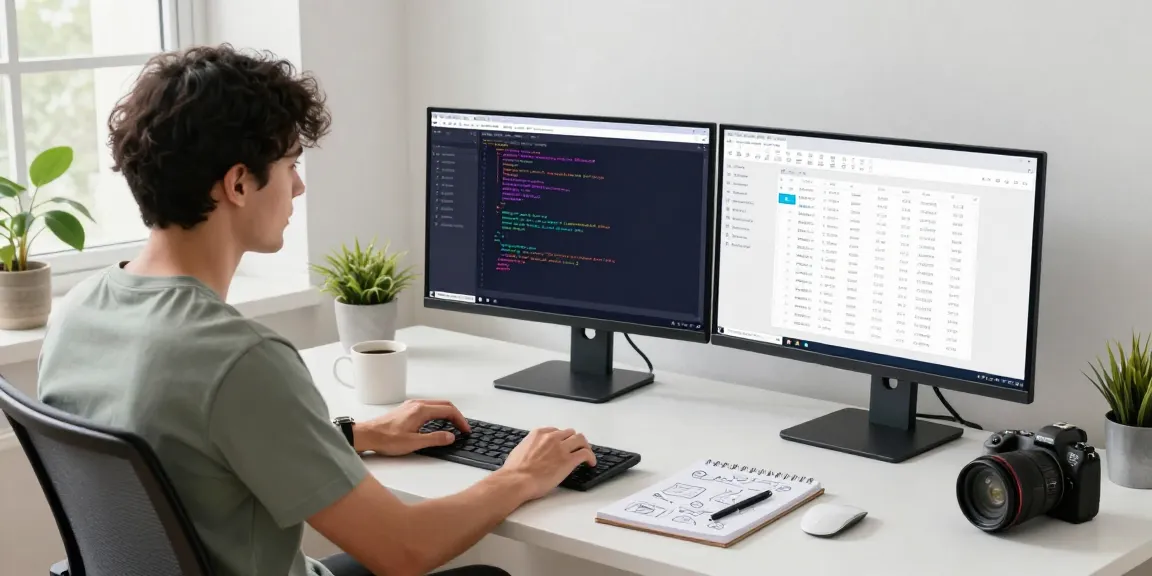 WPS Download being used in a modern workspace with vibrant screens and productivity tools.