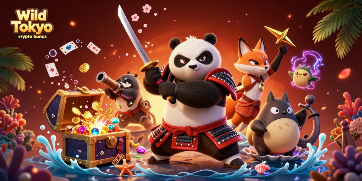 Gioca con il bonus crypto di Wild Tokyo grazie a samurai e ninja nel casinò online.