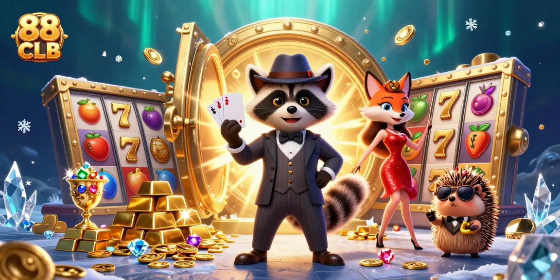 Join the excitement at 88 CLB with a dynamic casino scene filled with vibrant games and captivating characters.