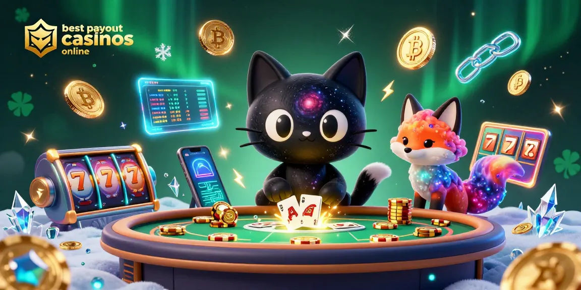 Engage with the best payout casinos online featuring dynamic characters and vibrant casino elements.