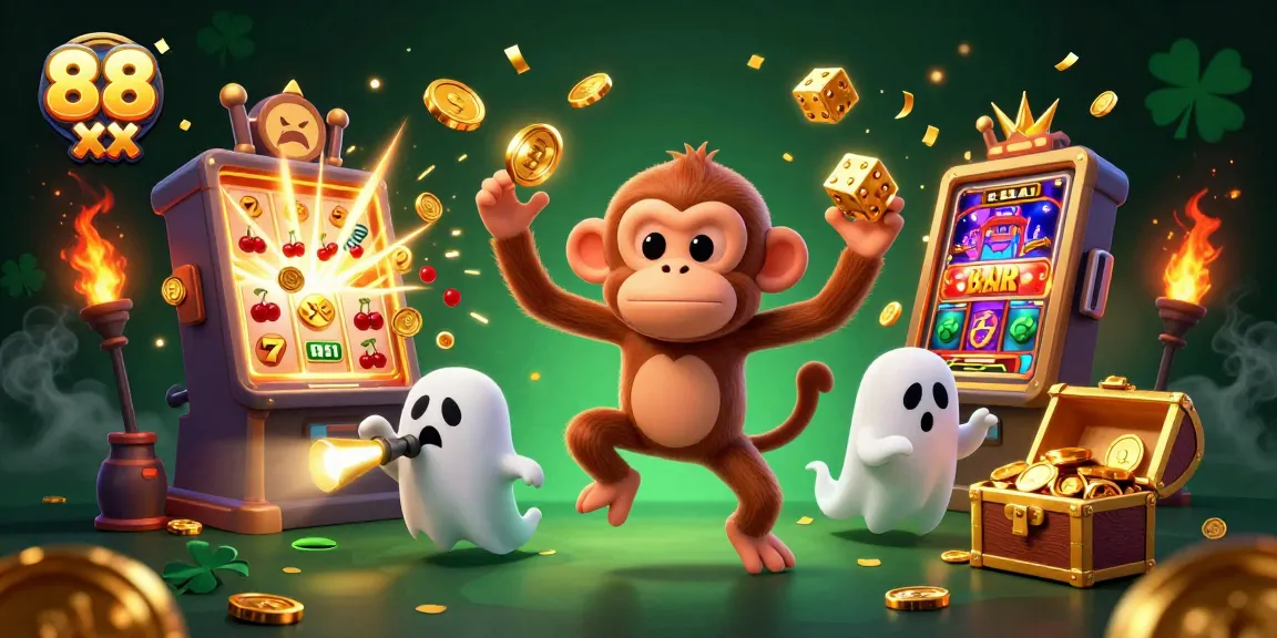 88 xx players engage in an exciting jackpot experience amidst dynamic casino elements.
