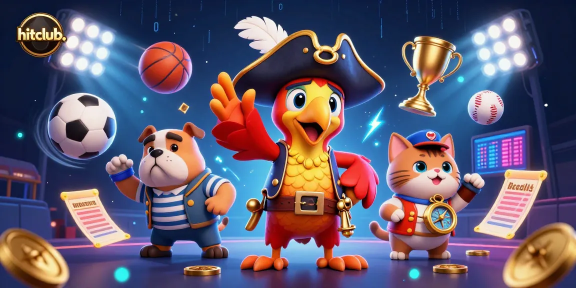 Engage in the exciting adventures of hitclub. with vibrant characters and thrilling sports betting elements.
