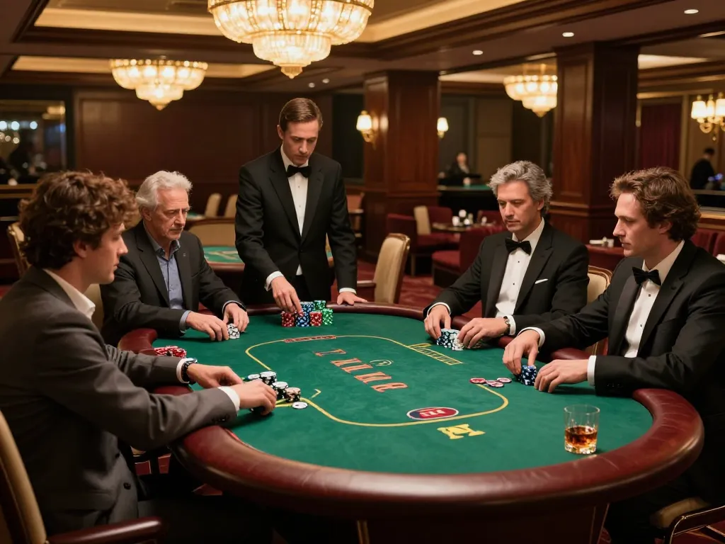 Explore giới thiệu net88 in a sophisticated VIP gaming area featuring engaged players and ambient lighting.