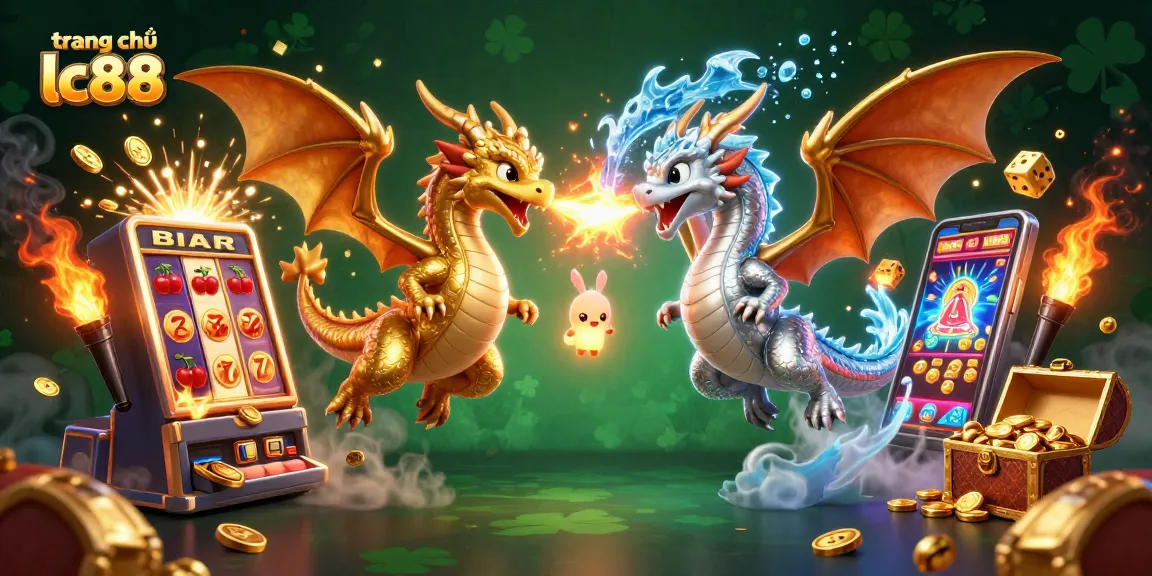 Engage with the vibrant world of casino thrills at trang chủ lc88, featuring dragons and casino elements.