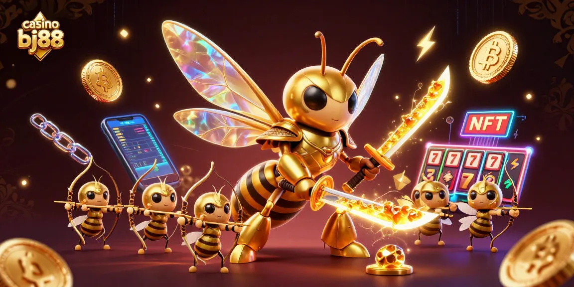 Engage with casino bj88, showcasing exciting gameplay with vibrant characters and slot elements.